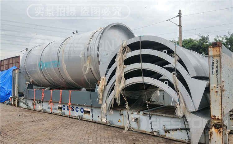 印尼16噸廢舊輪胎煉油設備發貨