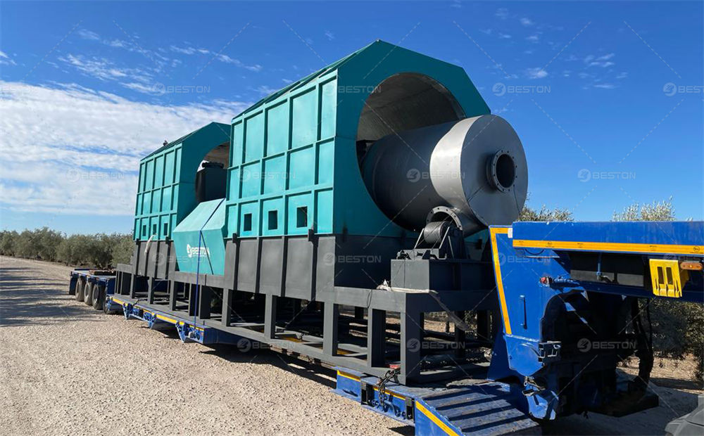 秸稈環保處理方法介紹 秸稈使用連續式炭化爐加工生物炭